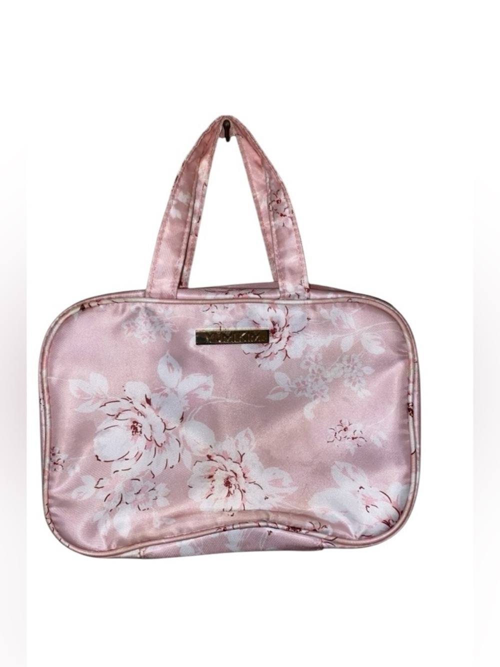 YUMI KIM Wanderlust Hanging Train Case Makeup Cosmetic Tote French Rose Cameo